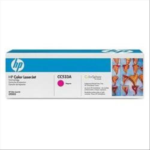HP 304A TONER MAGENTA PER COLOR LASERJET CP2025-CP2025N-CP2025DN/LASERJET CM2320NF-CM2320FXI GARANZIA ITALIA (CC533A)