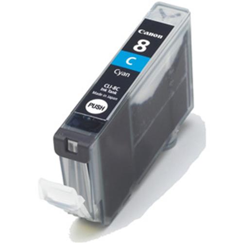 CANON CLI-8C SERBATOIO CIANO PER PIXMA IP4200-IP4500-IP5200-IP5200R-MP500-MP800-MP530-MP800R-MP830-IP6600D-IP4300-IP5300-IP6700D-PRO9000-MP600-MP610-MP970-MX850 (0621B001)
