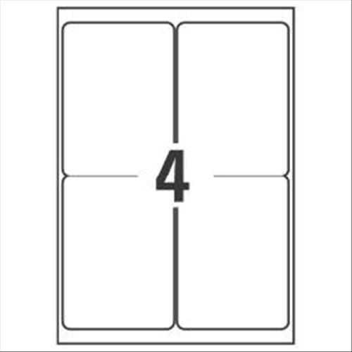 AVERY-ZWECKFORM L7169-100 CONF 400 ETICHETTE 139x99.1 MM AUTOADESIVE BIANCO OPACO