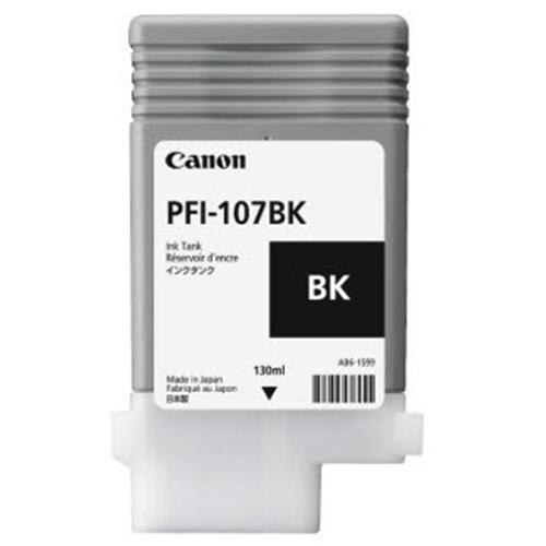 CANON PFI-107BK TANICA NERO PER STAMAPNTI CANON INK-JET (6705B001AA)