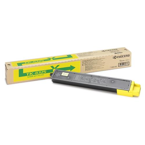KYOCERA TK-8325Y TONER GIALLO PER TASKALFA 2551ci 12.000 PAGINE