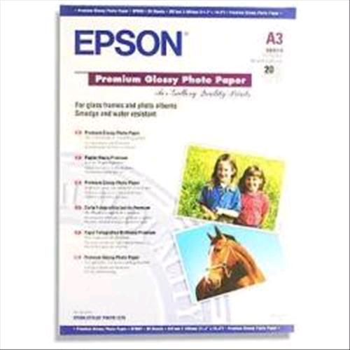 EPSON C13S041316 CARTA FOTOGRAFICA LUCIDA FORMATO A3 CONF 20 FOGLI