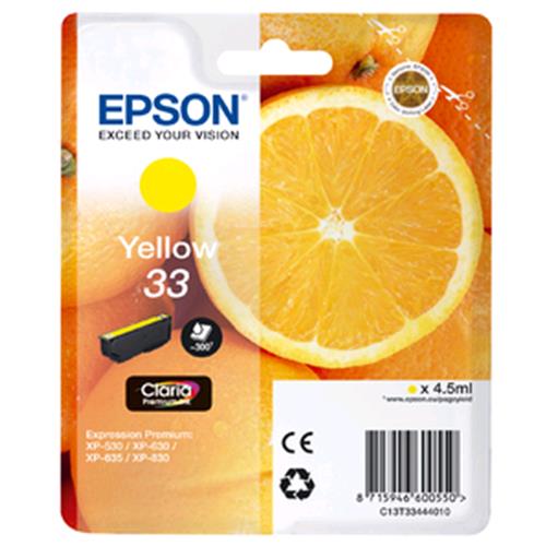 EPSON 33 CARTUCCIA GIALLO 