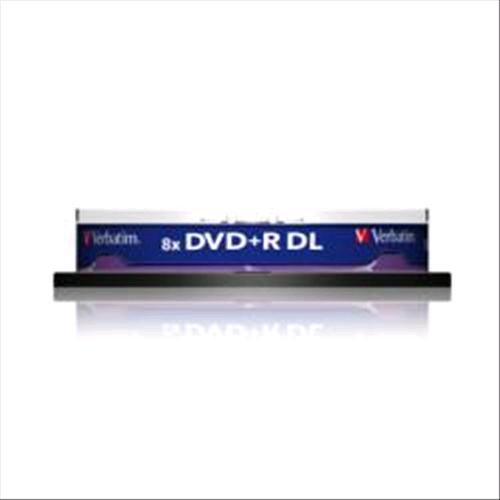 VERBATIM DVD+R DL 8.5GB CAMPANA 10 PZ