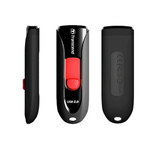 TRANSCEND TS32GJF590K CHIAVETTA USB 2.0 32GB COLORE NERO
