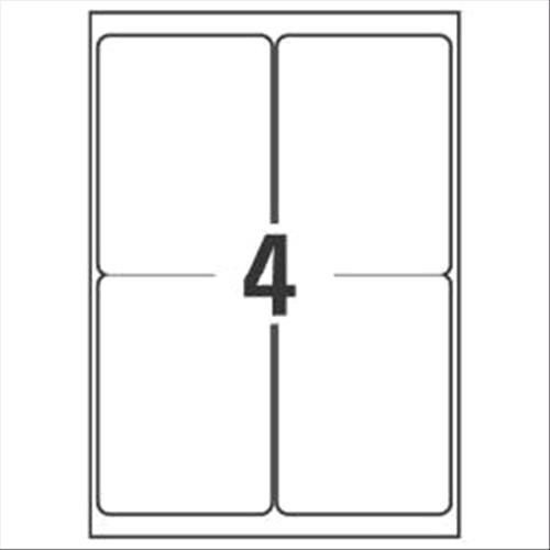 AVERY-ZWECKFORM J8169-25 CONFEZIONE 100 ETICHETTE ADESIVE 99.1x139 MM COLORE BIANCO FINITURA OPACA