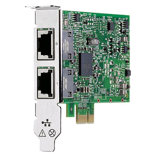 HP 615732-B21 SCHEDA DI RETE 2 PORTE LAN RJ-45 1.000Mbps PCIe 2.0 LOW PROFILE