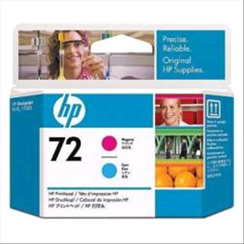 HP 72 TESTINA MULTICOLOR MAGENTA + CIANO