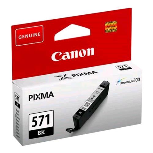 CANON CLI-571BK SERBATOIO NERO PER PIXMA MG5750-MG6850-MG7750 7ML