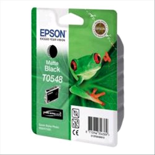 EPSON T0548 CARTUCCIA INKJET NERO OPACO PER STYLUS PHOTO R1800 STYLUS PHOTO R800 