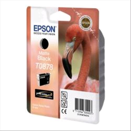 EPSON T0878 CARTUCCIA INKJET NERO OPACO PER EPSON STYLUS PHOTO R1900
