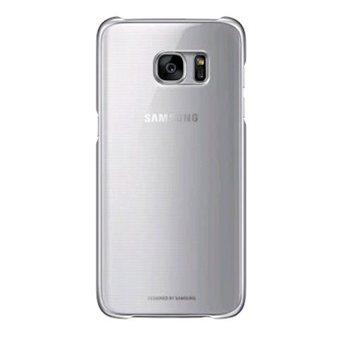 SAMSUNG EF-QG935CSEGWW GALAXY S7 EDGE CLEAR COVER ORIGINALE COLORE SILVER 