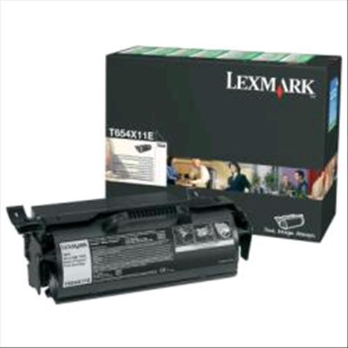 LEXMARK T654X11E TONER NERO 36.000 PAGINE