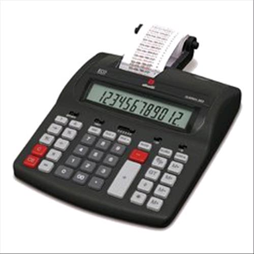 OLIVETTI SUMMA 303 CALCOLATRICE SCRIVENTE DA TAVOLO 12 CIFRE ALIMENTAZIONE CA COLORE NERO