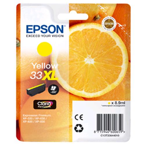 EPSON 33 XL CARTUCCIA GIALLO 