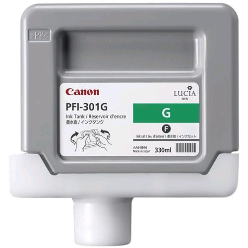 CANON PFI-301G SERBATOIO INCHIOSTRO VERDE PER IPF9X00/8X00 E SERIE S 330ML