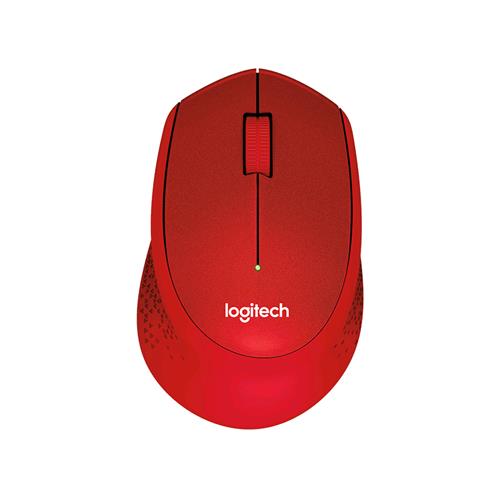 LOGITECH M330 SILENT PLUS MOUSE WIRELESS MECCANICO 1.000 DPI MANO DESTRA COLORE ROSSO
