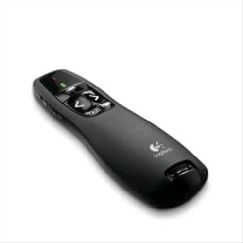 LOGITECH WIRELESS PRESENTER R400 DISPOSITIVO PER PRESENTAZIONI MINIRICEVITORE SENZA FILI DUE BATTERIE AAA