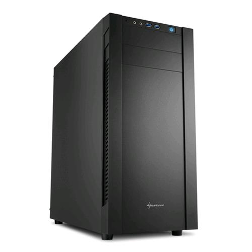 SHARKOON S25-V CASE MIDI TOWER ATX2xUSB 3.0 FRONTALI COLORE NERO