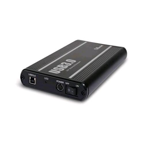 HAMLET HXD3U3 BOX VUOTO USB 3.0 PER HDD SATA FORMATO 3.5" COLORE NERO