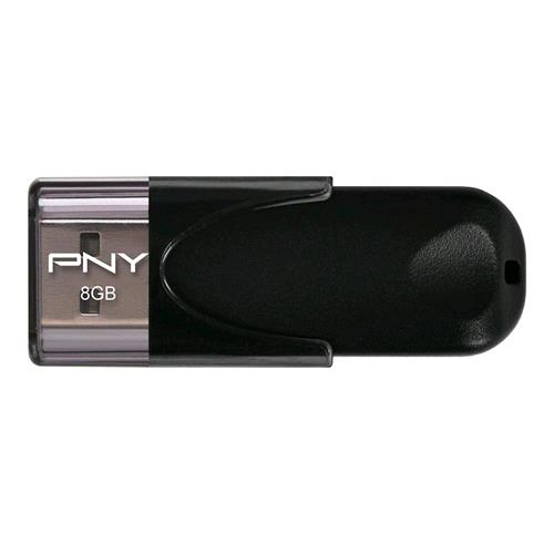 PNY FD8GBATT4-EF CHIAVETTA USB 2.0 8GB COLORE NERO