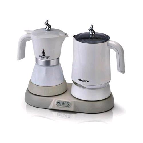 ARIETE 1344 BREAKFAST STATION CAFFE' MOKA BOLLITORE E CAPPUCINATORE