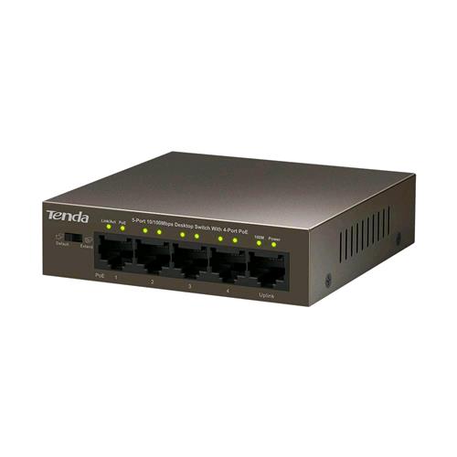 TENDA SWITCH 5 PORTE LAN 10/100 DI CUI 4 POE