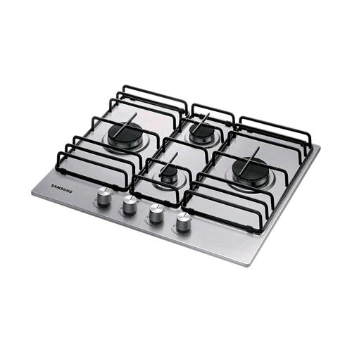 SAMSUNG NA64H3110BS PIANO COTTURA GAS DA INCASSO 4 FUOCHI ACCIAIO INOSSIDABILE